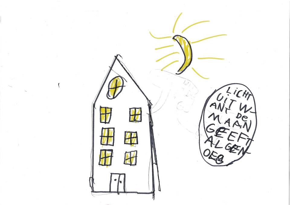 Foto van Een onbekende tekenaar